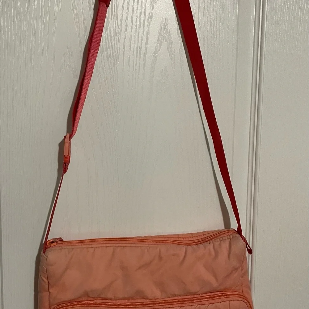 Vera Bradley Crossbody Utility Bag Desert Flower Pink